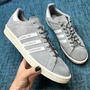 Adidas Campus Human Made Sneakers in Grey Cloud White Men's Size 12 Shoes
